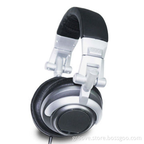 Professional DJ Headphones with 40mm Speaker and 108dB SPL at 1kHz Sensitivity